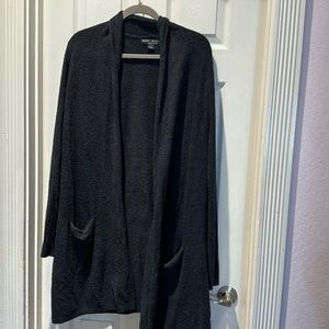 Barefoot, dreams, cozy, navy, blue, duster, extra large